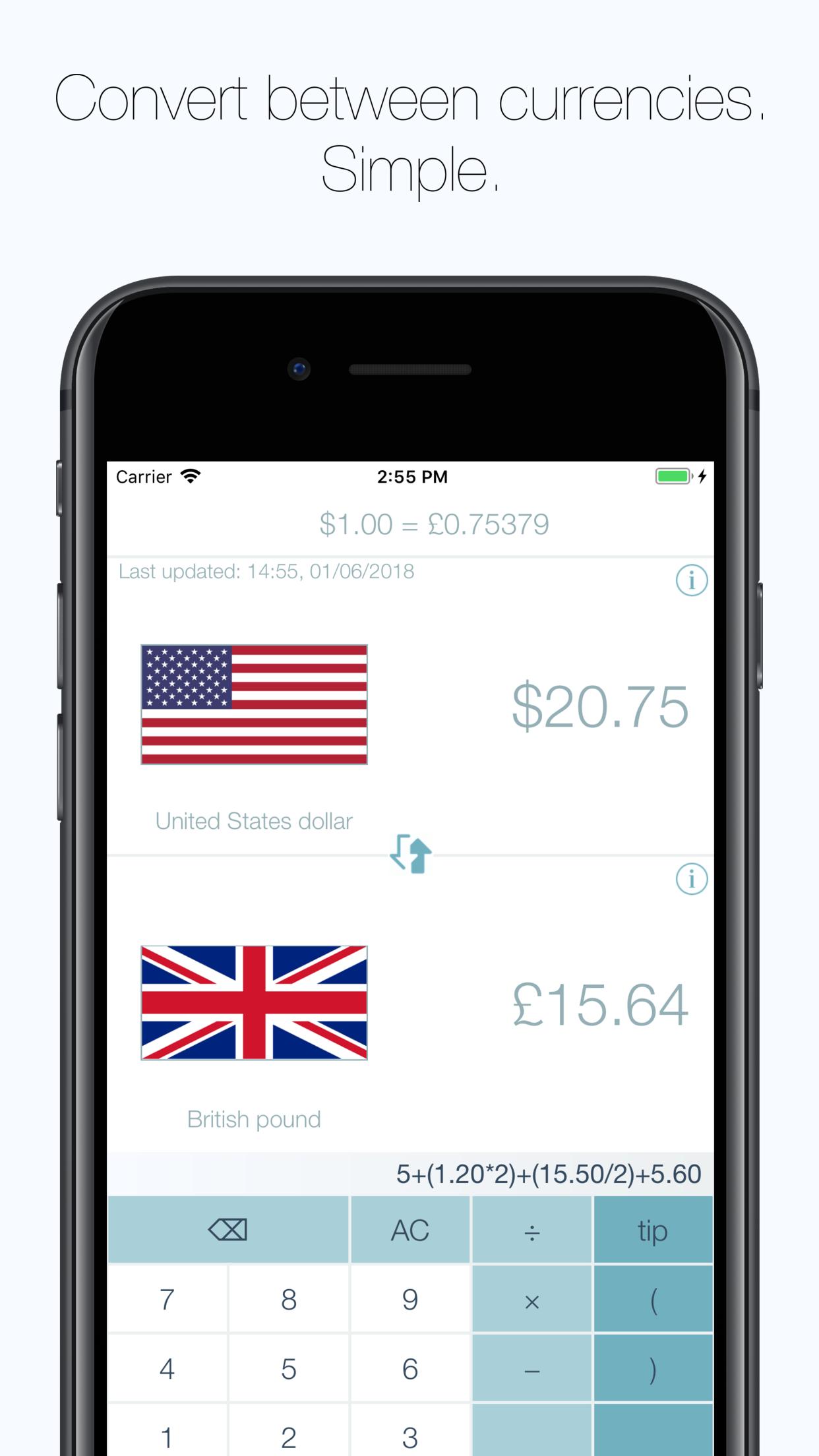 RatesMate App Screenshot