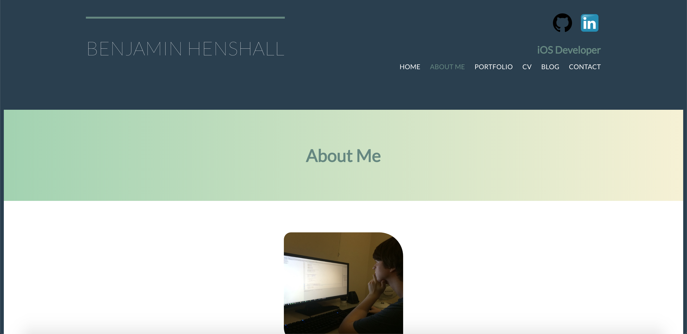 BHenshall.co.uk Screenshot